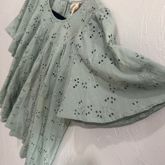 Hem & thread baby doll blouse L (NWT) - Picture 5 of 8